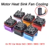 540 3650 3660 3670 Motor Heat Sink Cover w/ Cooling Fan Heatsink RC Parts Brushless Aluminum Electric 1/10 For HSP Himoto Redcat ► Photo 1/6