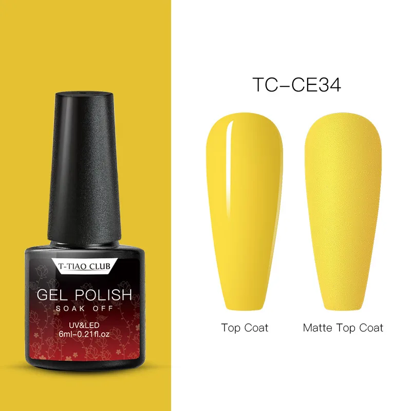 T-TIAO CLUB матовый Цветной Гель-лак для ногтей чистый матовый верхнее покрытие ногтей УФ светодиодный гель замачиваемый долговечный лак для ногтей - Цвет: BQ02508