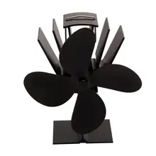 Слабых вентилятор для камина печи тихий Управление для дерева/горелкой/пожарной сигнализации