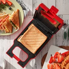 Многофункциональная мини-сэндвич-машина, пищевой материал, сэндвич-машина, антипригарная сковорода, тостер, сэндвич-машина