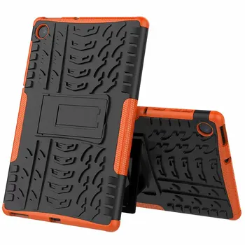 

Heavy Duty 3 in 1 TPU+PC Tablet Protect Case For Lenovo Tab M10 FHD Plus 10.3 Inch 2020 TB-X606F TB-X606X Stand Cover Fundas+Pen