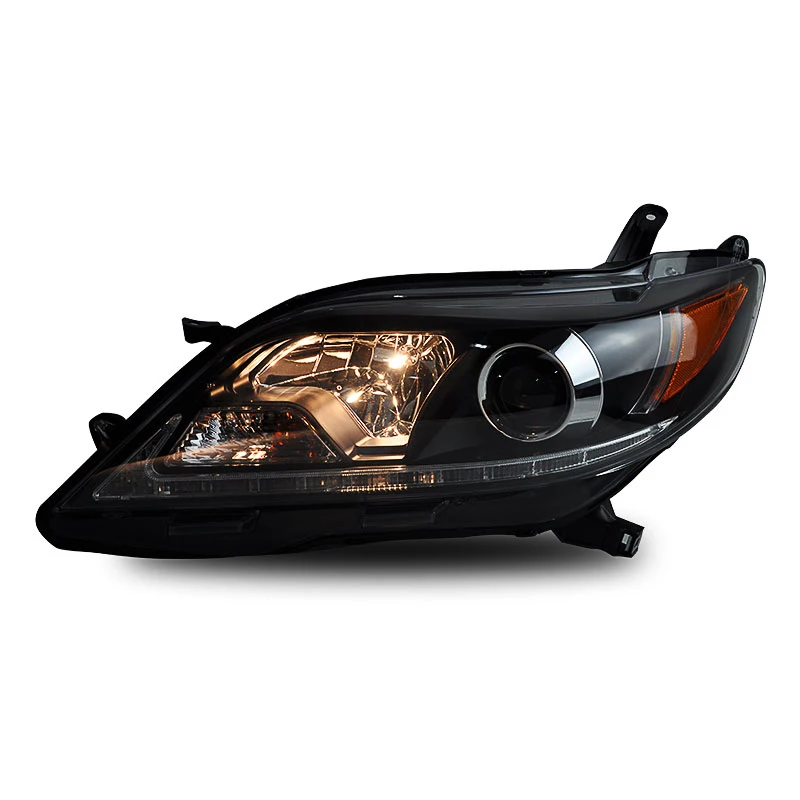 Автомобильные фары для Toyota Sienna светодиодный налобный фонарь 2011 2012 2013- год Стиль ForSienna лампы передних фар