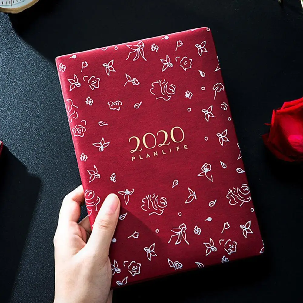 

2020 Planner Organizer A5 Diary Notebook and Journal Kawaii Weekly Monthly Note Book Personal Travel Business Notepad Stationery