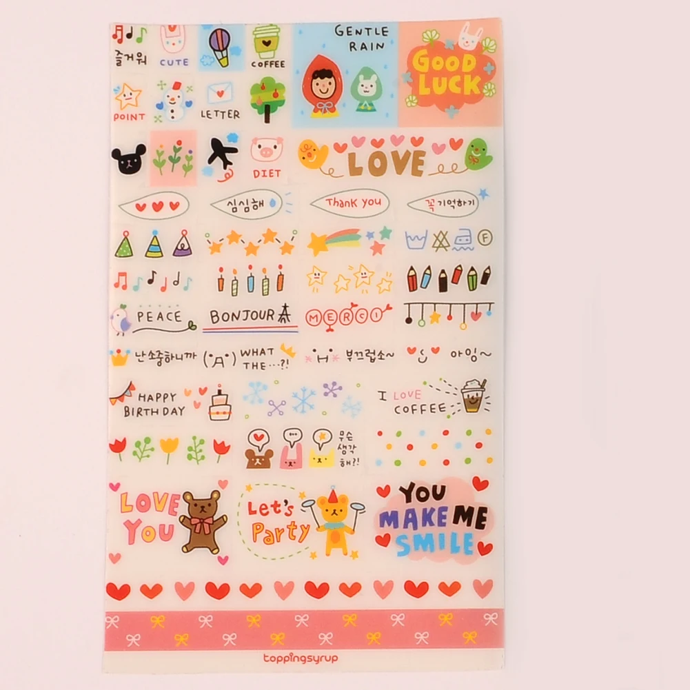 Новый 6 листов бумаги наклейки для скрапбукинга книга настенный телефон Декор