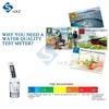 Water Quality Tester Digital Tool TDS&EC Temperature 0-9990 ppm Aquariums Pool Tester Hardness Meter TDS/EC Test Tool White Blue 2