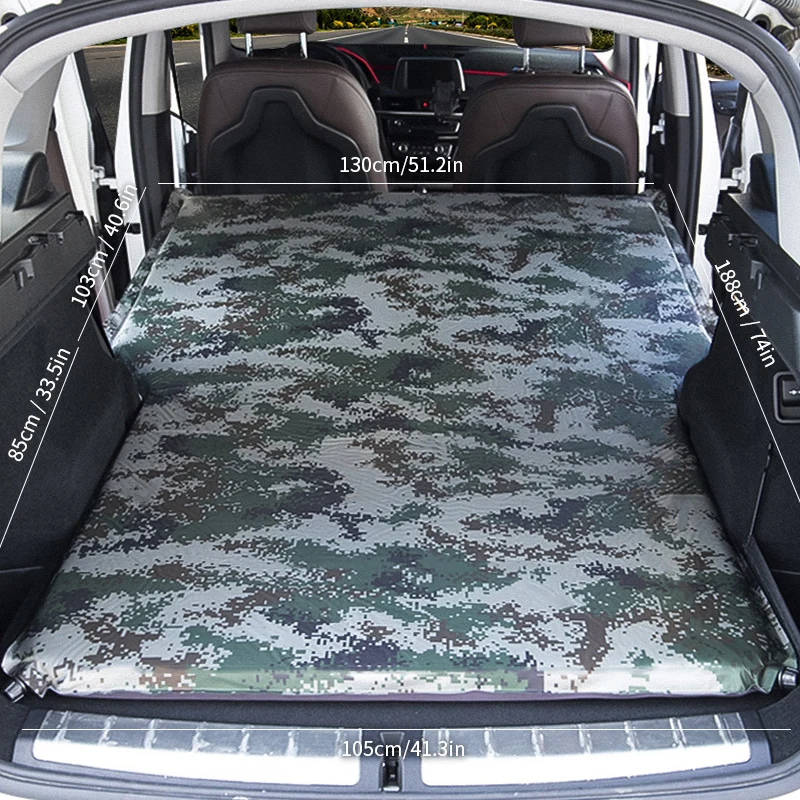 Tanie Materac samochodowy SUV Sofa nadmuchiwany materac podróżny uniwersalny na tylnym siedzeniu wielofunkcyjna