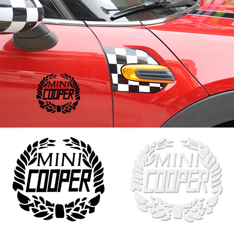 Автомобильный Стайлинг кузова двери окна наклейки внешний декор для Mini Cooper S JCW R55
