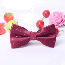 Модная детская одежда с галстуком-бабочкой для маленьких мальчиков; аксессуары; Однотонная рубашка джентльмена; Бабочка; Прямая поставка