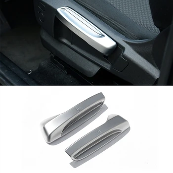 

Chrome Car Styling Front Seat Back Adjustment Handle Decoration Cover Trim Sticker For BMW 2 Series F45 Interior Accessories