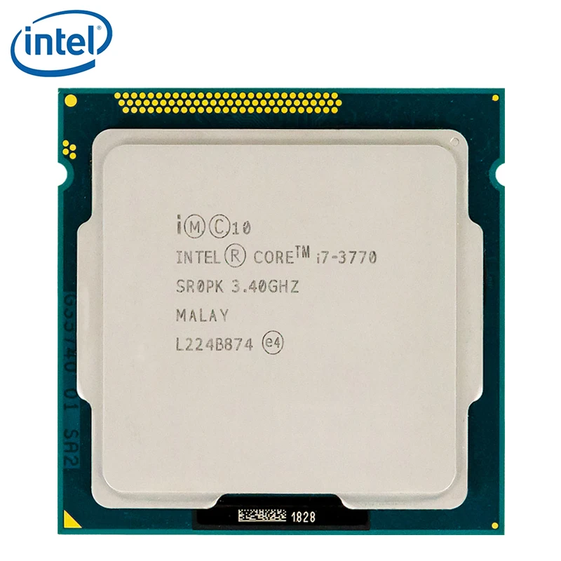 Четырехъядерный процессор Intel Core i7-3770 i7 3770 3,4 ГГц 8M 77W LGA 1155 протестированный рабочий