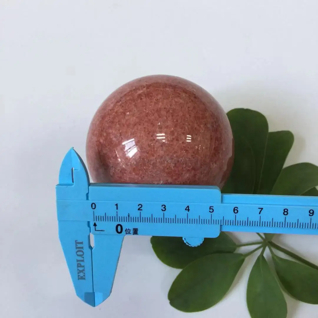 High Quality& Beautiful Natural Red Marble Hand Carved Crystal Sphere For Present Or Collection ZY