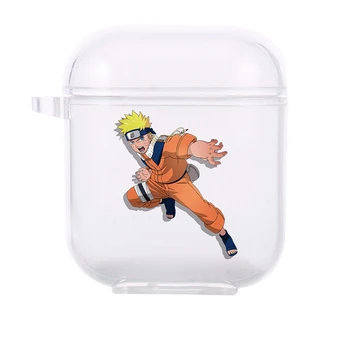 

Japan Anime Naruto Wireless Bluetooth Earphone Case For Apple Airpods Funny Cute Cartoon Headphone Cover Box 1PCS