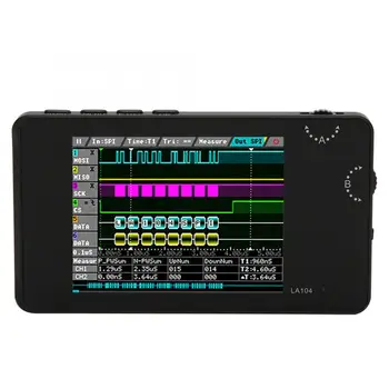 

Portable Digital Logic Analyzer 2.8in TFT LCD Display 4 Channels for Automotive Electronics Logic Analyzer