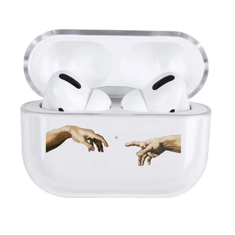 Чехол для телефона с абстрактным рисунком для Apple Airpods Pro, Забавный Милый мультяшный Жесткий Чехол для Airpod Pro 3, чехол для наушников - Цвет: Style 5