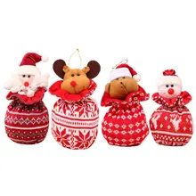 Рождественская конфетка сумка Подвеска Дети друзья Рождественский подарок вечерние украшения Дерево THINKTHENDO Новинка