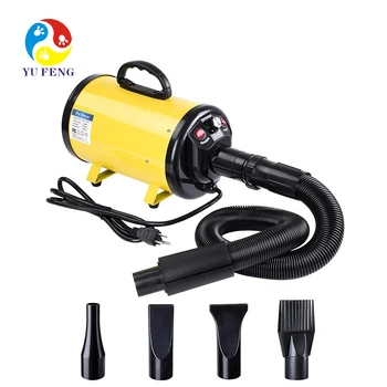 

2 Adjustable speed regulation,2 adjustable temperature control force hair pet grooming dryer