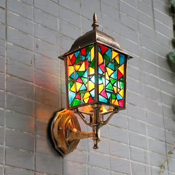 

Bohemia wall lamp, outdoor lamp house balcony garden light waterproof wall lamp rural dining-room wall lamp