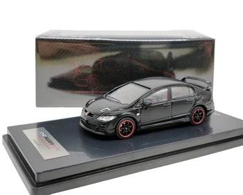 

1:64 INNO64 Honda Civic Type Mugen RR FD2 Advance Concept 2009 Black Diecast Model Car