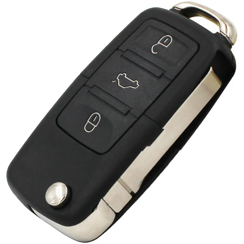 Чехол для Volkswagen Jetta Beetle Passat с 3 кнопками и дистанционным управлением|car key shell