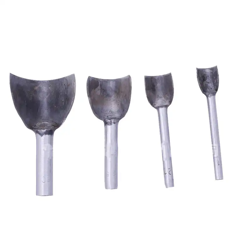 V-Shape Leather Cutter Punch 45mm Strap End Punch Tool for DIY Craft