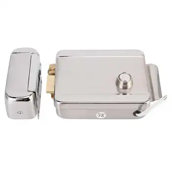 

smart lock electronic door lock DC12V Single Headed Electric Control Lock Anti&#8209 Theft Security Door Access for Home Totel