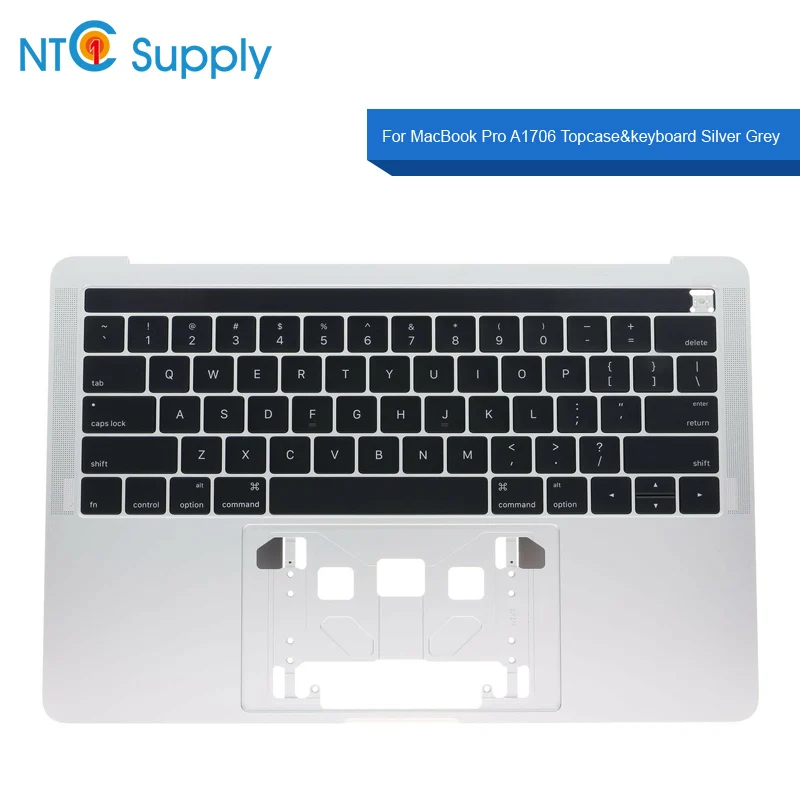 NTC Supply Topcase keyboard Silver Grey For font b MacBook b font Pro 13 3 inch