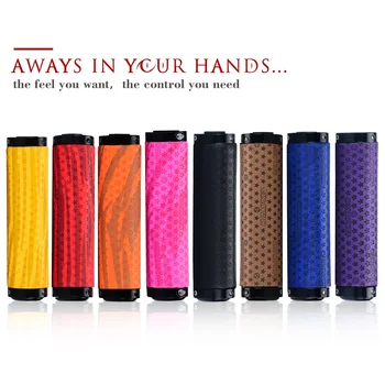

Champkey SPR Bicycle Handlebar Grips Star Series 1 Pair Tacky Polyurethane Surface with Soft Material Cycling Grip
