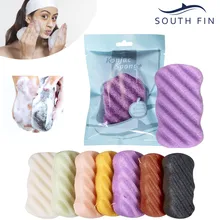 1 шт. уникальная форма микрофибра для лица стирка губка слоеная Женская декоративная косметика макияж Чистый инструмент Maquiagem