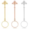 Vintage Cigarette smoking Finger Holder Ring Rack Rose Metal gold Clip 16/17mm Women Men Cigarettes Smoking Accessories Gift 2