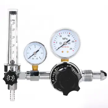 

Pneumatic Tools Argon Gas Regulator Pressure Reducer G5/8 CGA580 Outlet Adjustable Pressure Argon Regulator
