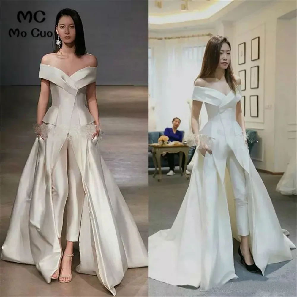 Elegant-Off-the-Shoulder-Wedding-Dress-Women-Jumpsuits-With-Pockets-Custom-Made-Satin-Bridal-Gowns-Cheap