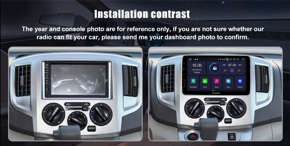 Android 9.0 Car Stereo 10.2" IPS Screen for Nissan X-Trail Qashqai Autoradio Bluetooth MP3 1 Din GPS Navigation