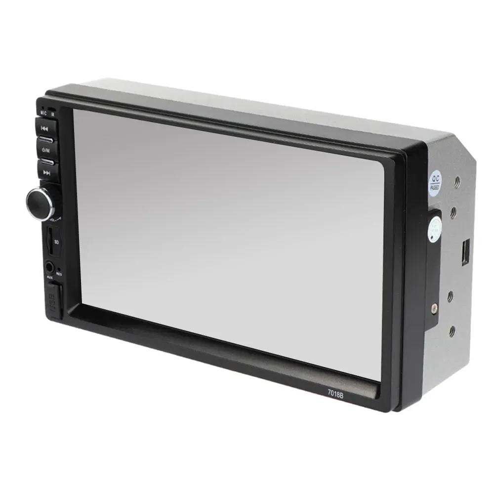 Vehemo Автомобильный Bluetooth MP5 2DIN FM/USB/AUX автомобильный MP5 TF Авто MP5 плеер сенсорный экран универсальный
