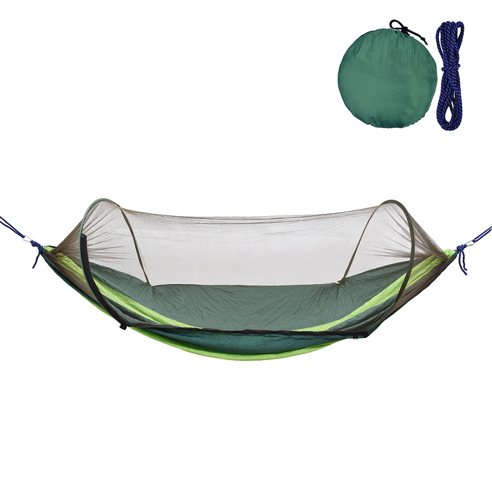 

Outdoor Camping Hammock with Mesh Mosquito Bug Net Hanging Swing Sleeping Bed Tree Tent Outdoor Tool Camping Tent