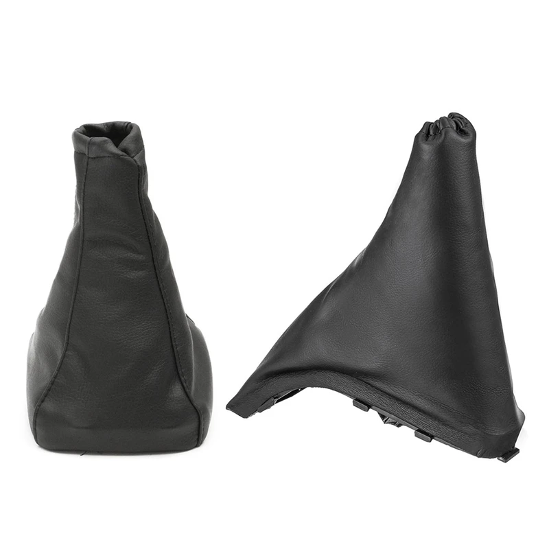 Ручка переключения рулевого механизма автомобиля Gaiter Boot Cover PU кожа парковочные рукоятки ручного тормоза Чехлы для Opel Astra G Zafira A Vauxhall 1998-2004