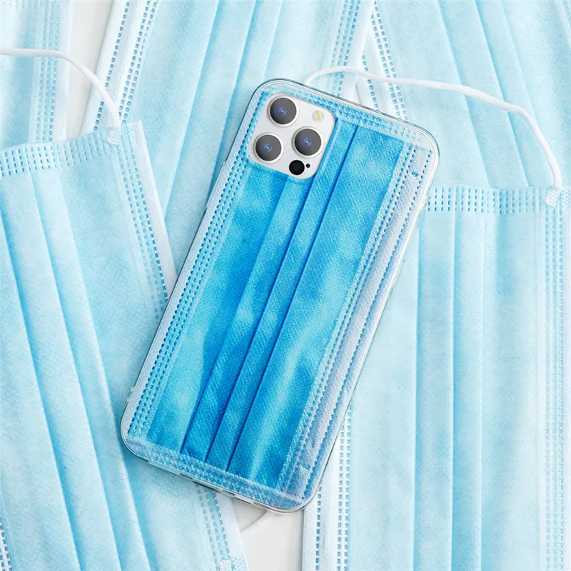 Модный креативный чехол-маска для телефона iPhone XR X XS 6 S 8 7 Plus милый чехол пар 11 12 13 Pro