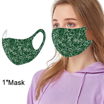 

Unisex Outdoor Reusable Colorful Fabric Face Turban Fashionable Washable Reusable Dustproof Windproof Earloop Protection Mask