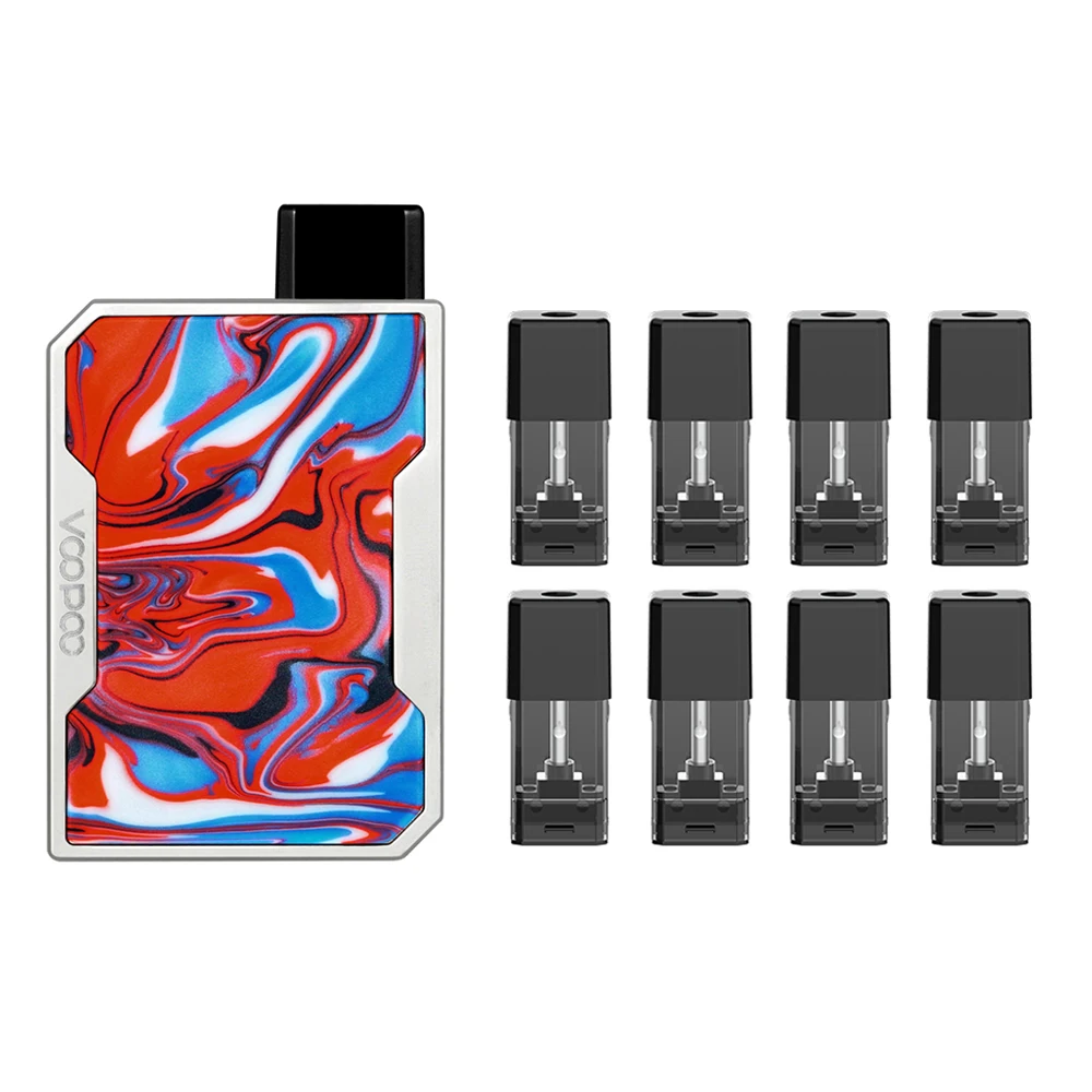 VOOPOO Drag Nano Pod Kit 750 мАч аккумулятор 1 мл емкость w/ 8 шт S1 Замена электронная сигарета
