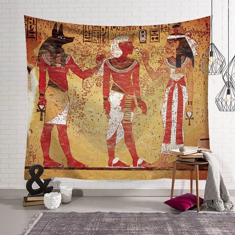 Домашний текстиль ткань настенный индийский Египетский Настенный декор гобелен покрывало пляжное одеяло - Цвет: Wall Tapestry