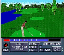 Jack nicklaus power Challenge Golf 16 bit MD игровая карта для sega Mega Drive для Genesis