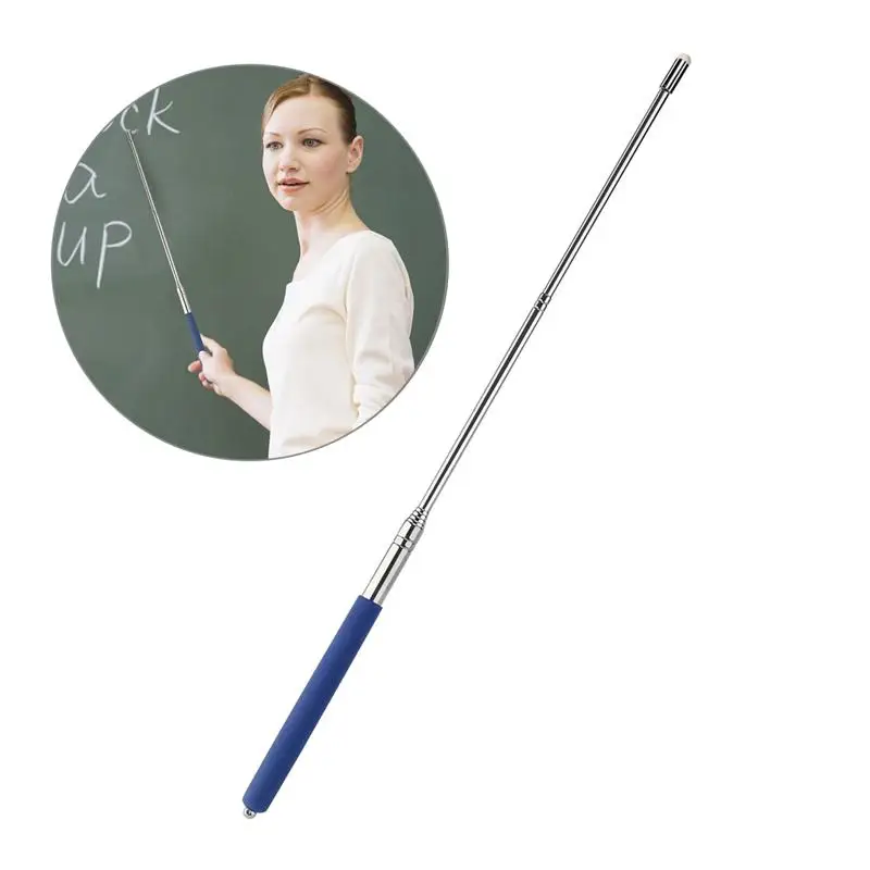 Extendable Hand Pointer Telescopic Retractable Pointer Handheld Presenter Classroom Whiteboard Pointer Pen For Teaching Meeting