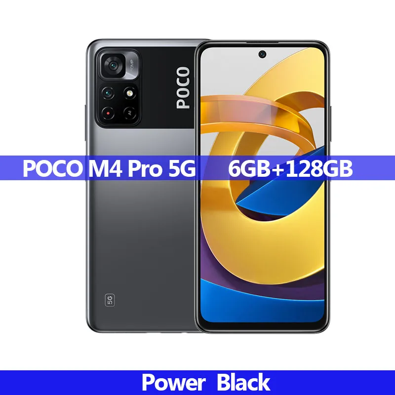 Tanie Wersja globalna POCO M4 Pro 5G NFC 4GB 64GB / sklep