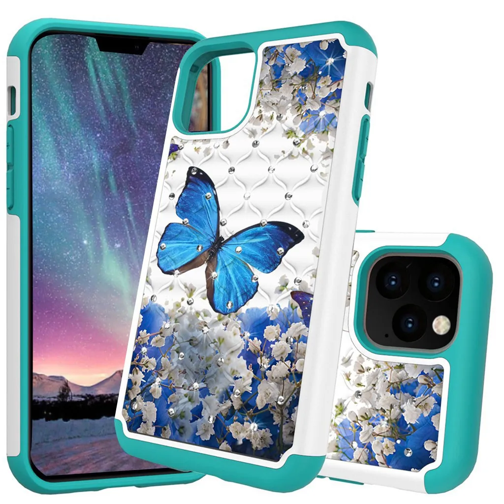 Dream Crystal Style Phone Case For iPhone 11Pro Max Dirt-resistant Slim Fashion Soft Cases Shockproof Dust-proof Phone Case