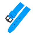 Blue-black buckle