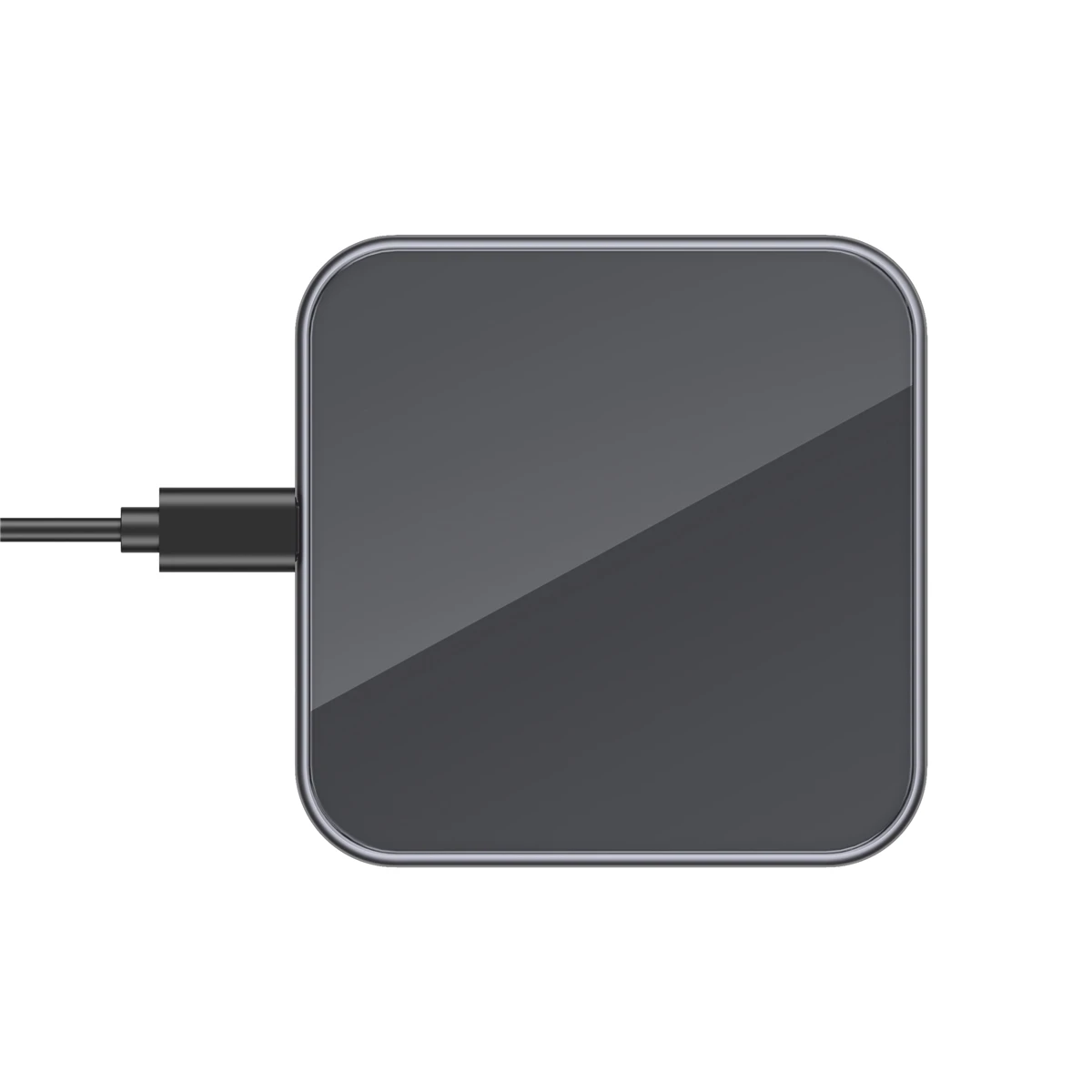 15 Вт Qi Беспроводное зарядное устройство для iPhone для samsung/Xiaomi/huawei стекло быстрая Беспроводная зарядка Pad аксессуары для телефонов зарядная станция