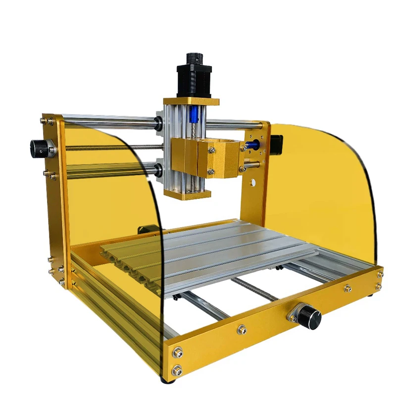 3018 Plus Metal Frame CNC Engraver GRBL PCB Milling Machine Frame, Frame + Nema 17 Stepper Motors. wood router table Woodworking Machinery