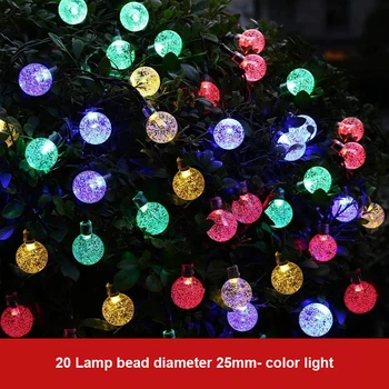 

Christmas LED Solar Garden Light Fairy String Lights Outdoor Lampy Solarne Decoration Jardin Floor Lamps For Home Yard Lawn Lamp