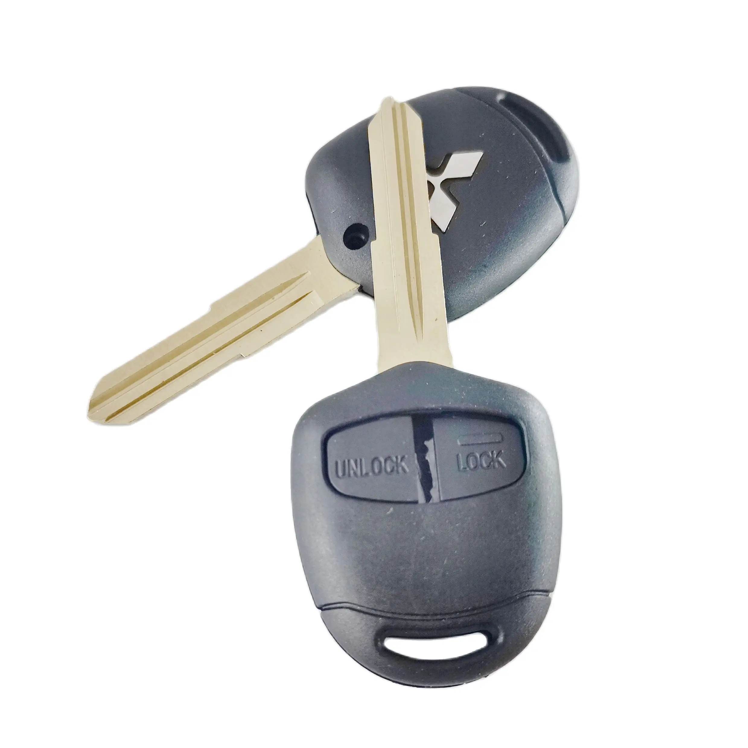 With LOGO 2 buttons remote key case for Mitsubishi Lancer EX Evolution Grandis Outlander blank shell replacement fob cover | Автомобили и
