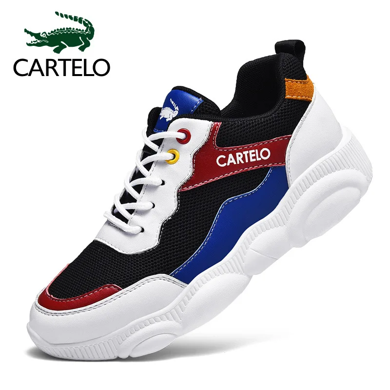 

CARTELO Men Shoes 2020 Spring New Style Trendy Shoes Breathable Mesh Shoes Fashion Lovers Sports Footwear
