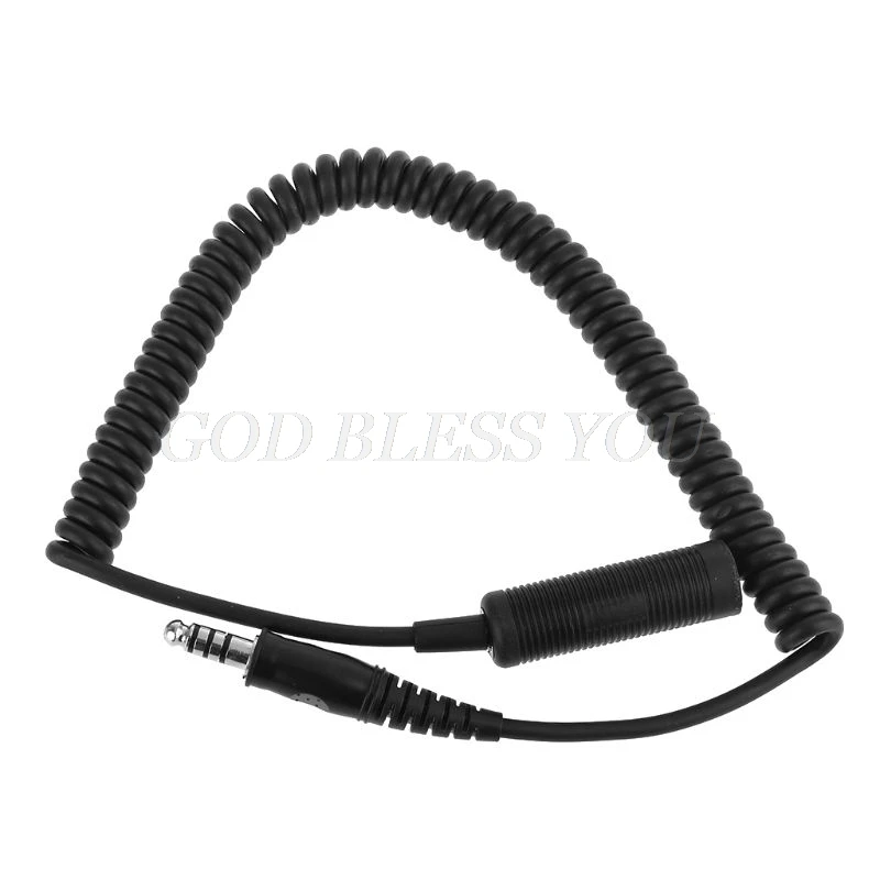 U 92A U to U 174 U Helicopter Military Headphone Extension Line Cable for Helicopter Military Internal Computer Cables